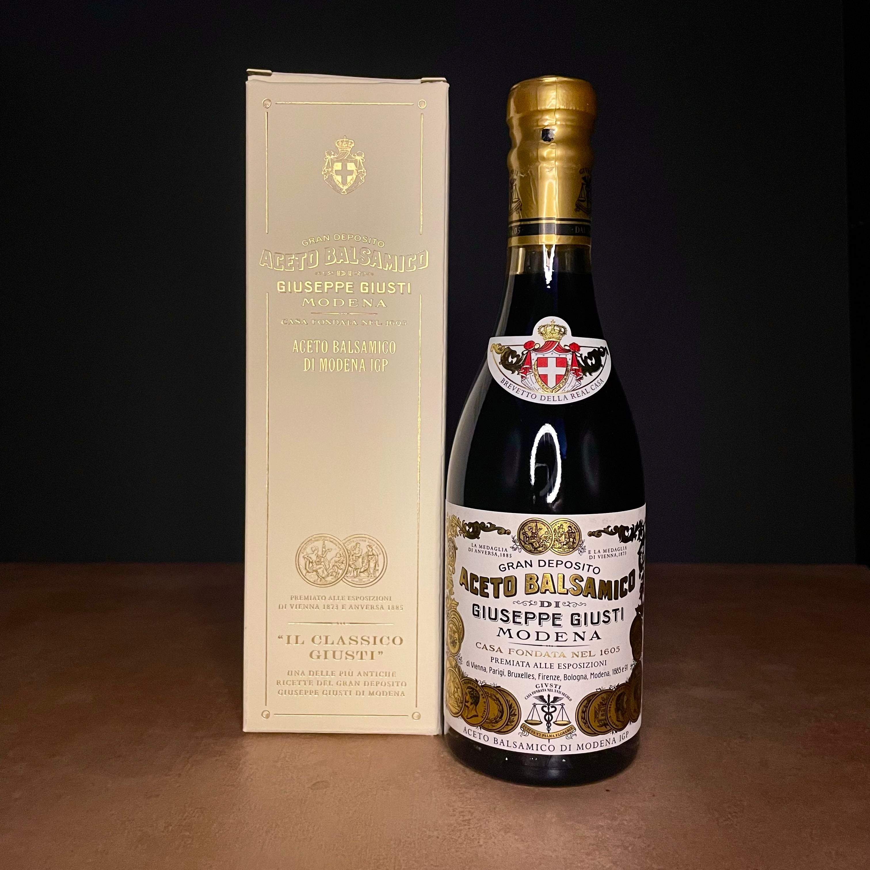 Giuseppe Giusti 2 Gold Medal Balsamic Vinegar Of Modena I.G.P250ml Olives&Oils(O&O)